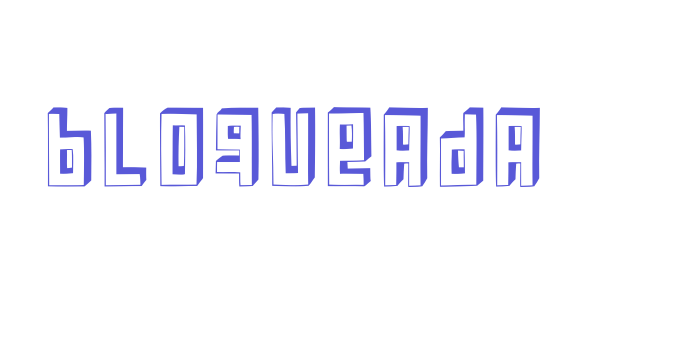 Bloqueada Font Download