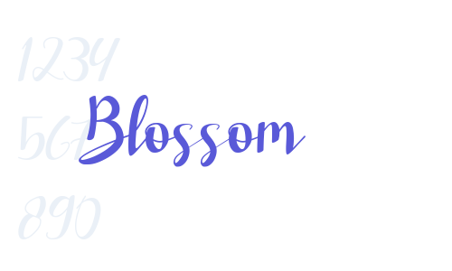 Blossom Font Download