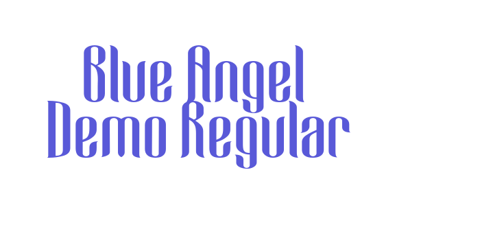 Blue Angel – Demo Regular Font Download