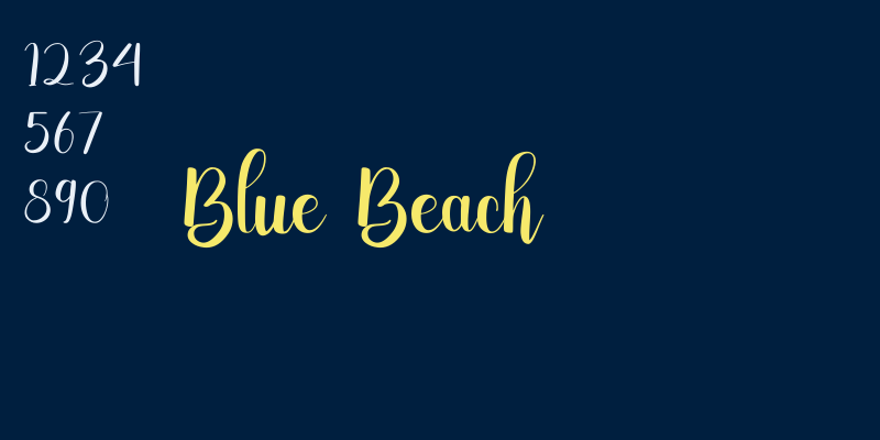 Blue Beach