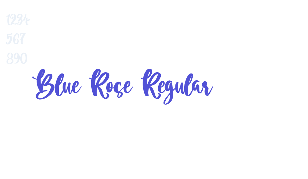 Blue Rose Regular-font-download