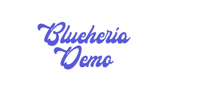 Blueheria Demo Font Download