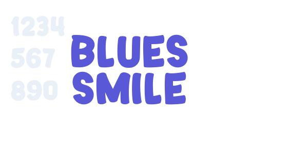 Blues Smile font free