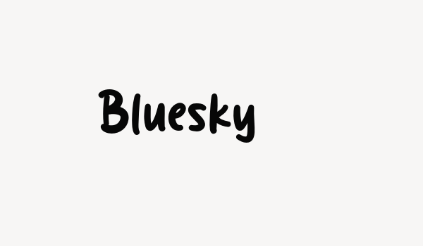 Bluesky Font