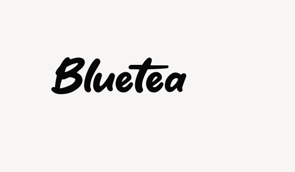 Bluetea Font