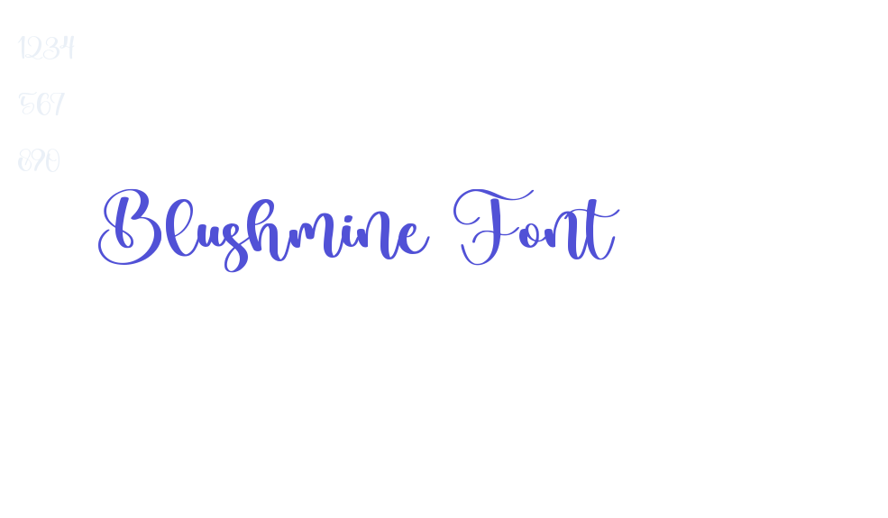 Blushmine Font-font-download