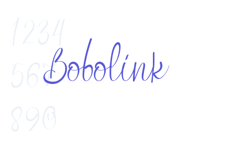 Bobolink Font Download