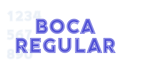 Boca Regular-font-download