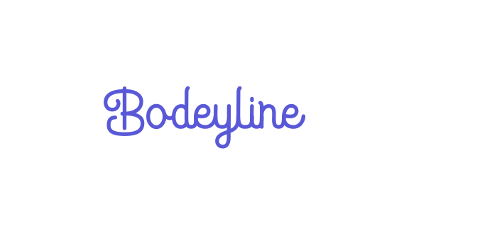 Bodeyline Font