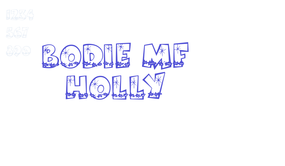 Bodie MF Holly-font-download