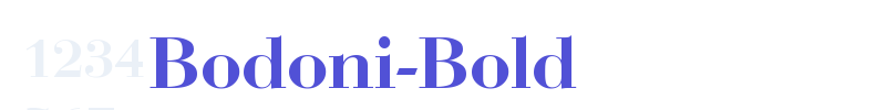 Bodoni-Bold font download