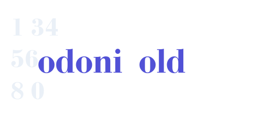 Bodoni Bold-font-download