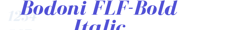 Bodoni FLF-Bold Italic-font