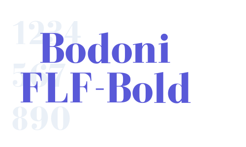 Bodoni FLF-Bold Font