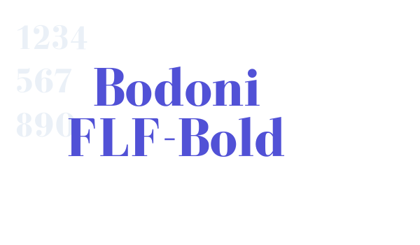 Bodoni FLF-Bold font download