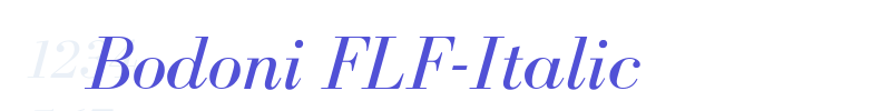 Bodoni FLF-Italic-font