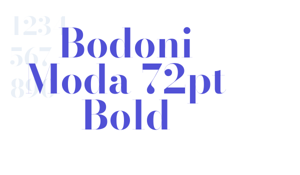 Bodoni Moda 72pt Bold font download