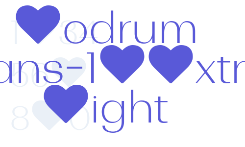 Bodrum Sans-12Extra Light Font Download