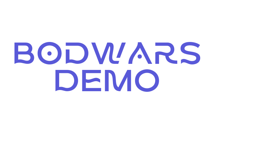 Bodwars DEMO Font Download