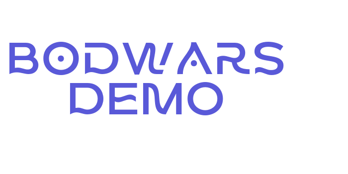 Bodwars DEMO Font Download