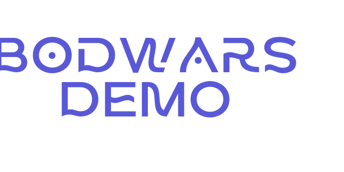 Bodwars DEMO Font