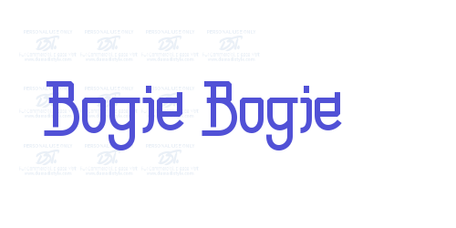 Bogie Bogie-font-download