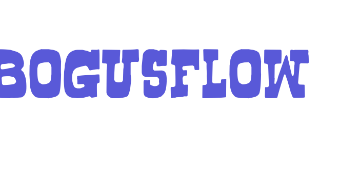 Bogusflow Font