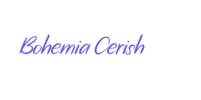 Bohemia Cerish Font Download