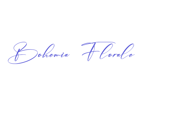 Bohemia Florale Font