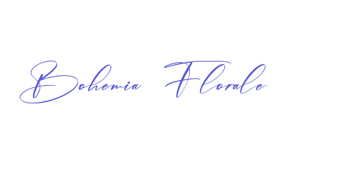 Download Bohemia Florale Font