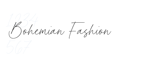 Bohemian Fashion