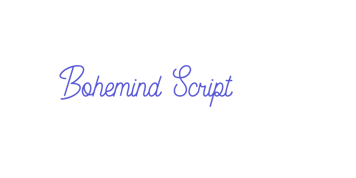 Bohemind Script Font Download