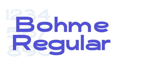 Bohme Regular-font-download