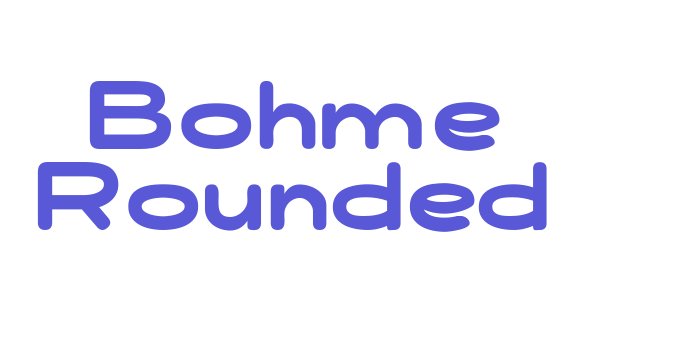 Bohme Rounded Font Download