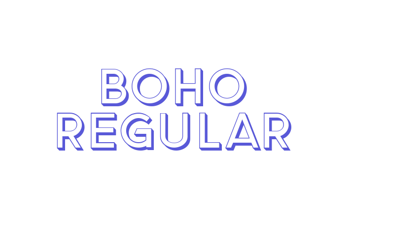 Boho Regular Font