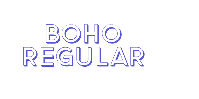 Boho Regular Font Download