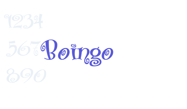 Boingo font free