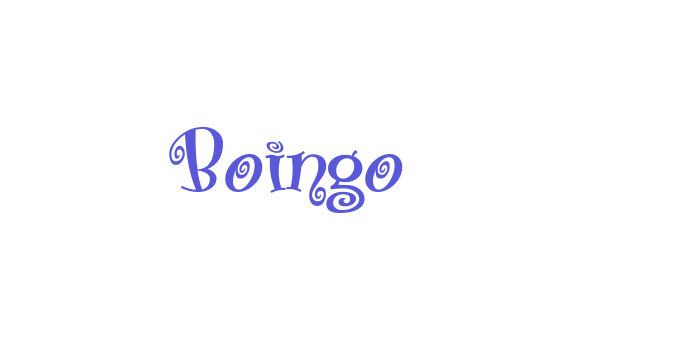 Boingo Font