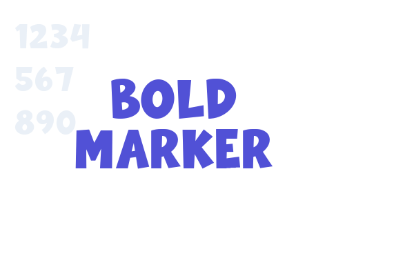 Bold Marker