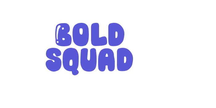 Bold Squad Font Download