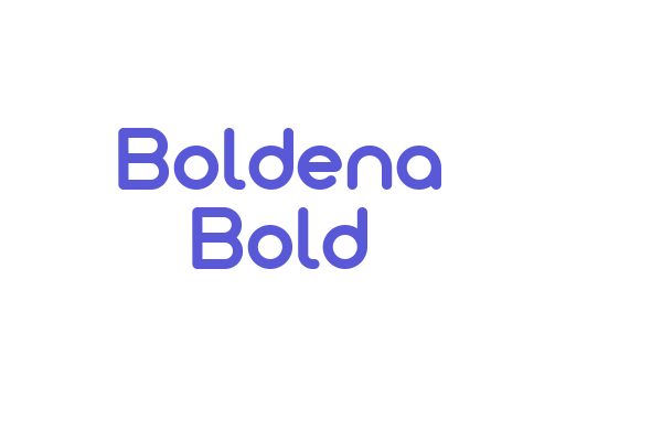 Boldena Bold Font