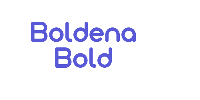 Boldena Bold Font