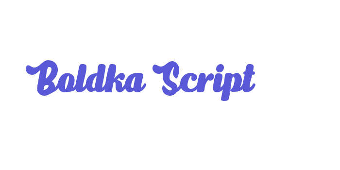 Boldka Script Font Download