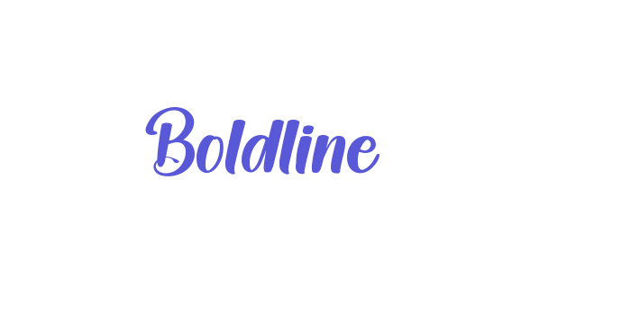 Boldline Font