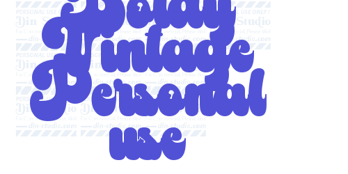 Boldy Vintage Personal use-font-download