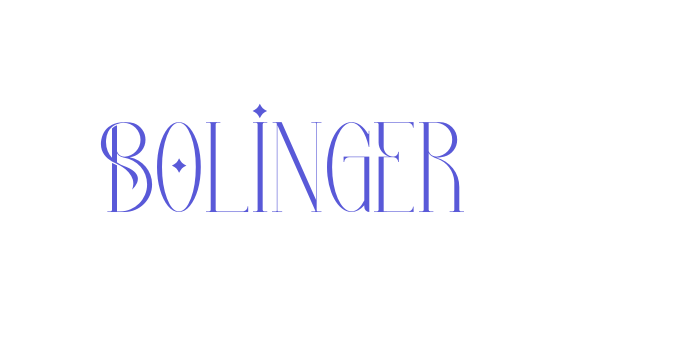 Bolinger Font