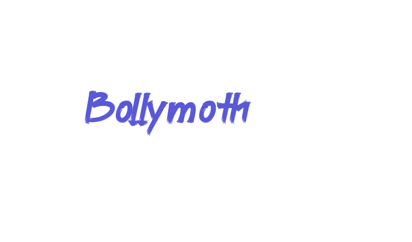 Bollymoth Font