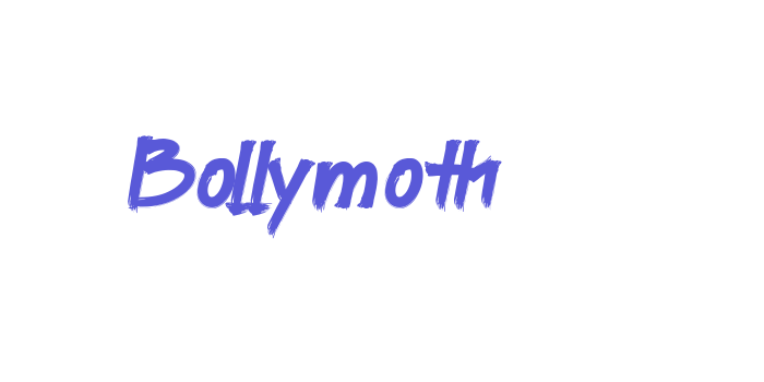 Bollymoth Font