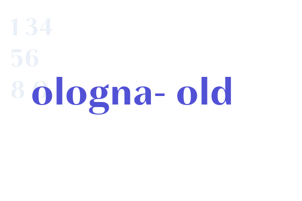 Bologna-Bold
