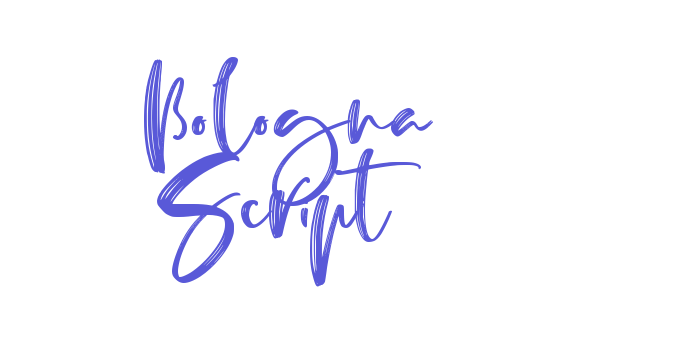 Bologna Script Font